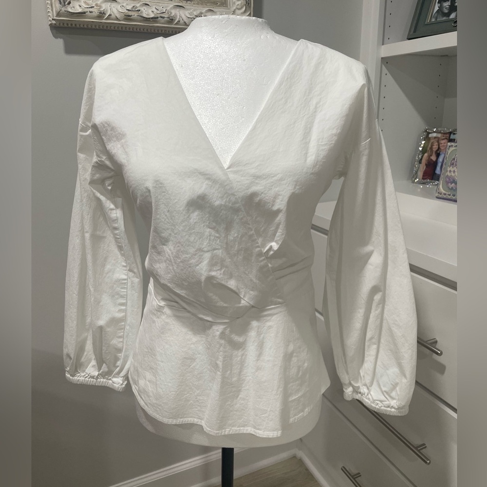 J Crew White Top